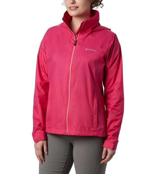 Columbia Womens Rain Jacket UK Sale - Switchback III Jackets Pink UK-146080